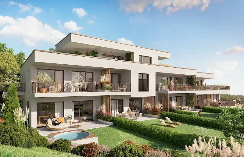 Exklusives 4 Zimmer PENTHOUSE - einmaliger Blick ins Grüne! St. Peter! – Bild 2