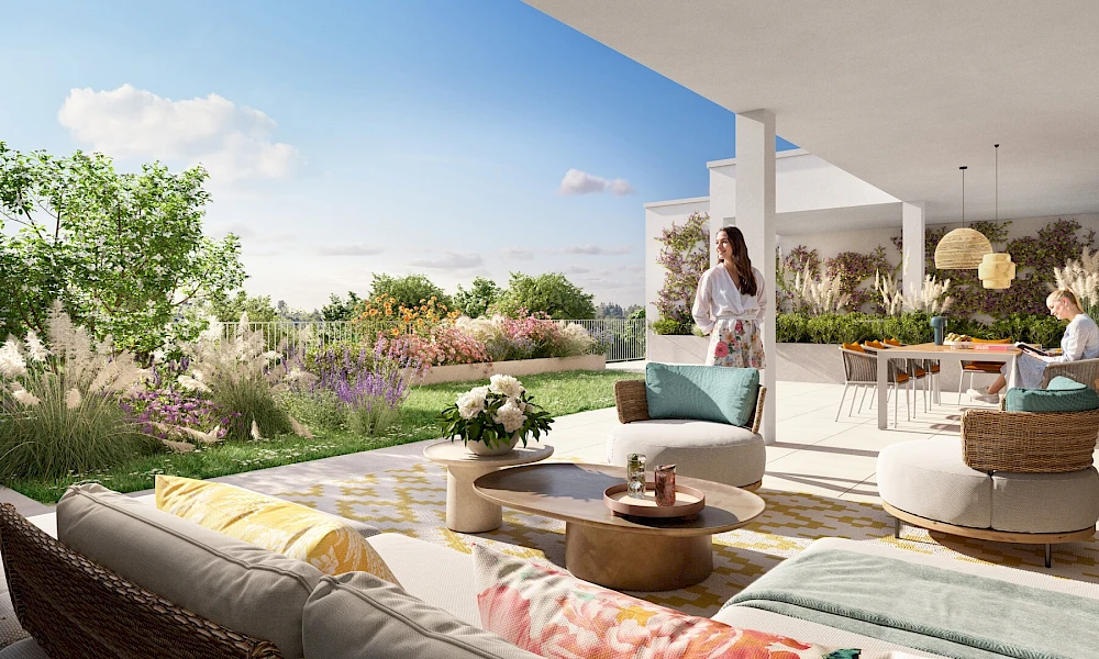 Wohnen im Grünen HERZEN von ANDRITZ- PENTHOUSE Traum mit 4 Zimmern!