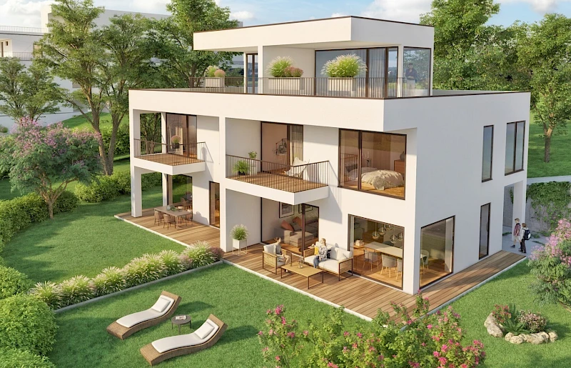 Projekt Am Ragnitzbad *Exklusive DOPPELHAUS-Hälfte *